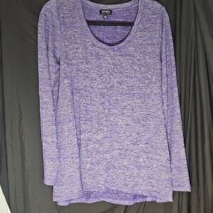 Jones New York Purple Women's Top size LARGE